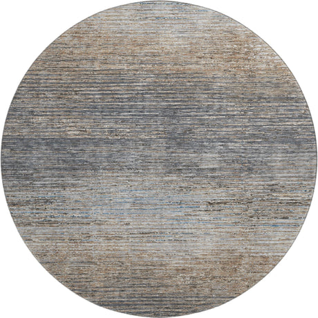 Dalyn Trevi TV1 Pewter Rug round rug