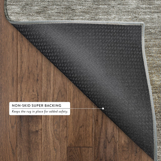 Dalyn Trevi TV10 Mocha Rug backing detail