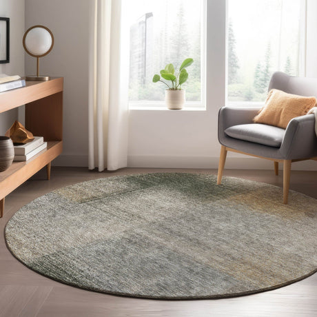Dalyn Trevi TV10 Mocha Rug shown in a room