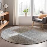 Dalyn Trevi TV10 Pewter Rug shown in a room