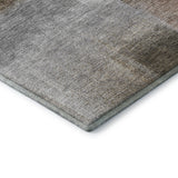 Dalyn Trevi TV10 Pewter Rug corner detail