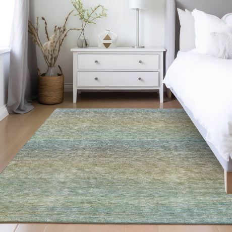 Dalyn Trevi TV11 Blue Rug shown in a room