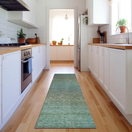 Dalyn Trevi TV11 Teal Rug shown in a room