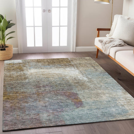 Dalyn Trevi TV12 Mocha Rug shown in a room