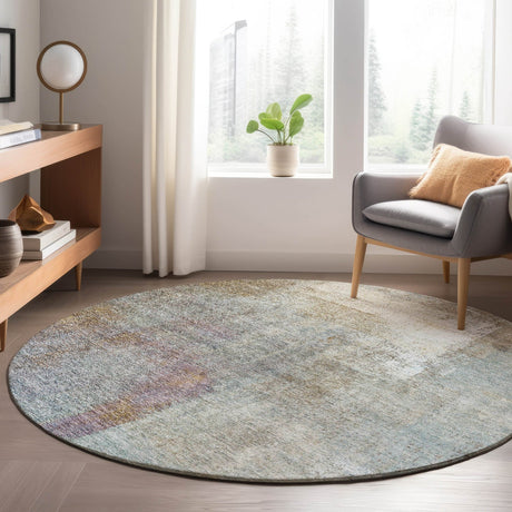 Dalyn Trevi TV12 Mocha Rug shown in a room