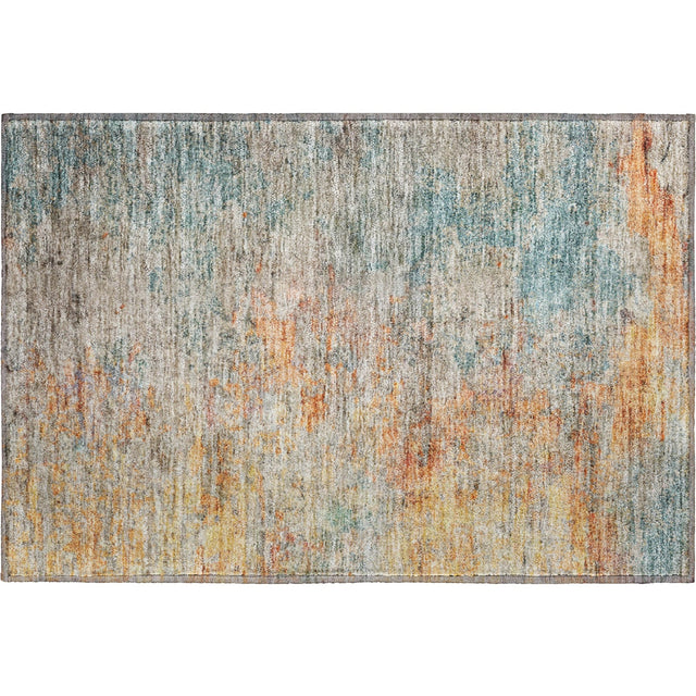 Dalyn Trevi TV13 Teal Rug rectangular rug