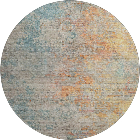Dalyn Trevi TV13 Teal Rug round rug