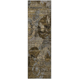 Dalyn Trevi TV15 Mocha Rug runner rug