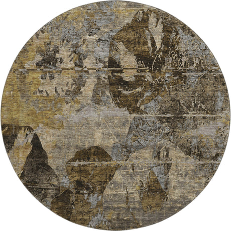 Dalyn Trevi TV15 Mocha Rug round rug