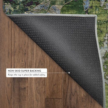 Dalyn Trevi TV15 Taupe Rug backing detail
