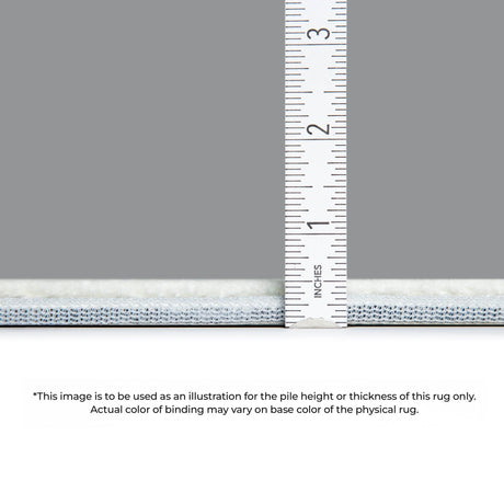 Dalyn Trevi TV15 Taupe Rug pile height detail
