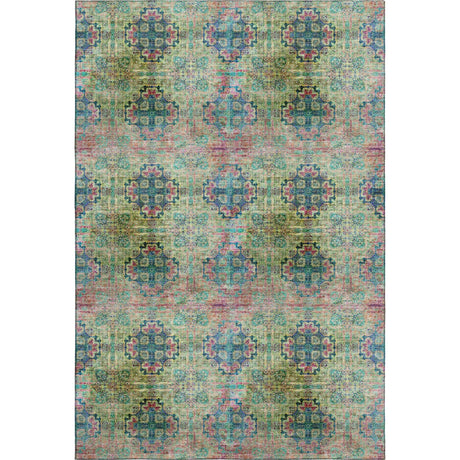 Dalyn Trevi TV16 Green Rug main image