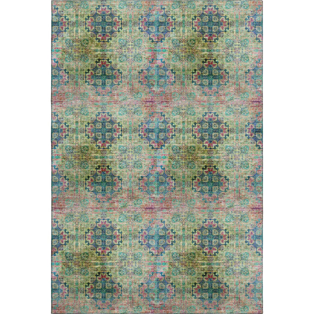 Dalyn Trevi TV16 Green Rug main image