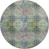 Dalyn Trevi TV16 Green Rug round rug