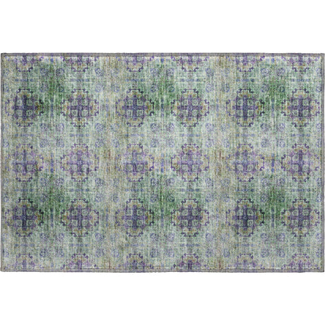 Dalyn Trevi TV16 Purple Rug rectangular rug