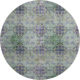 Dalyn Trevi TV16 Purple Rug round rug