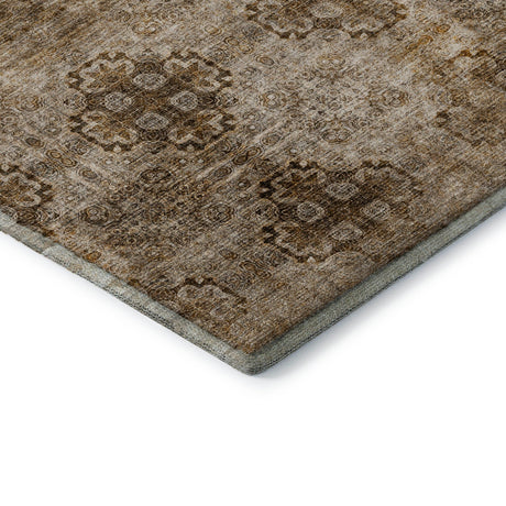 Dalyn Trevi TV16 Taupe Rug corner detail