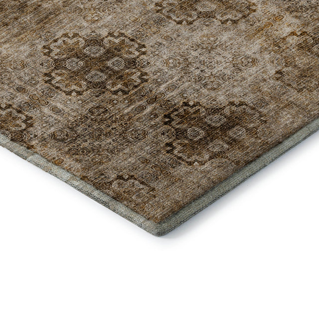 Dalyn Trevi TV16 Taupe Rug corner detail