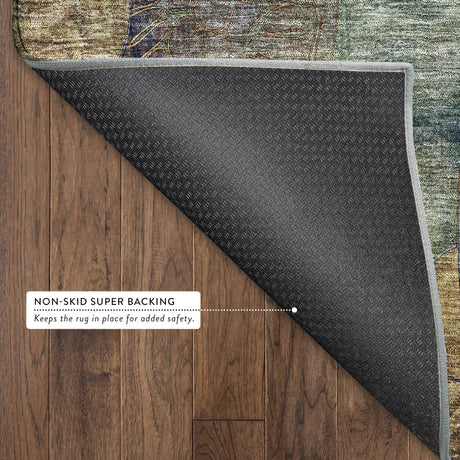 Dalyn Trevi TV17 Beige Rug backing detail