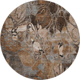 Dalyn Trevi TV17 Paprika Rug round rug
