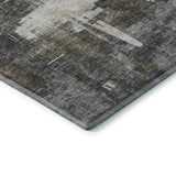Dalyn Trevi TV18 Gray Rug corner detail