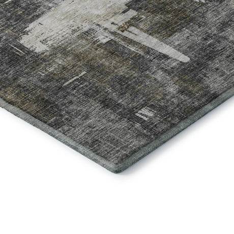Dalyn Trevi TV18 Gray Rug corner detail