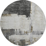 Dalyn Trevi TV18 Gray Rug round rug