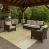 Dalyn Trevi TV2 Aloe Rug outdoor lifestyle image