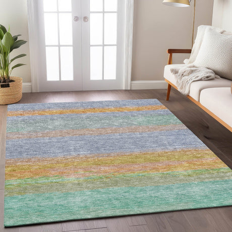 Dalyn Trevi TV2 Lavender Rug shown in a room