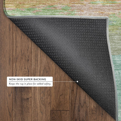 Dalyn Trevi TV2 Lavender Rug backing detail