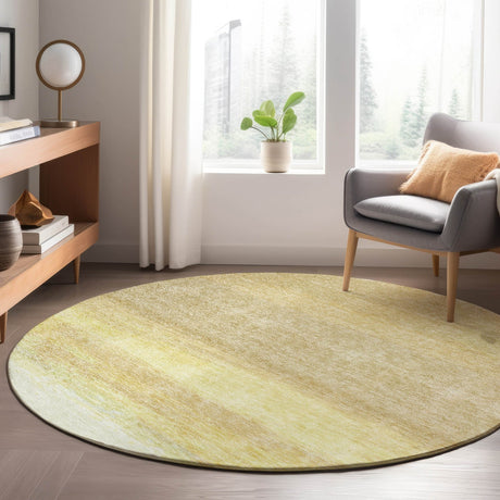 Dalyn Trevi TV2 Tan Rug shown in a room
