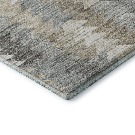 Dalyn Trevi TV20 Taupe Rug corner detail