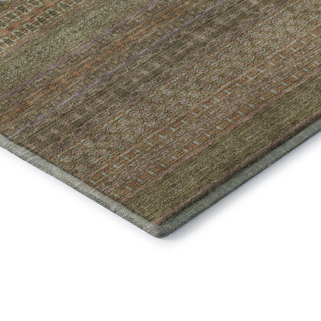 Dalyn Trevi TV3 Khaki Rug corner detail