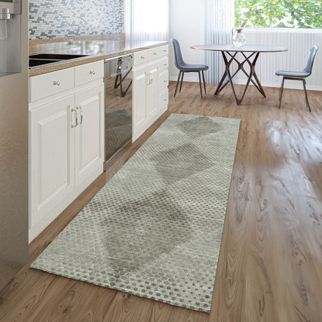 Dalyn Trevi TV4 Gray Rug shown in a room