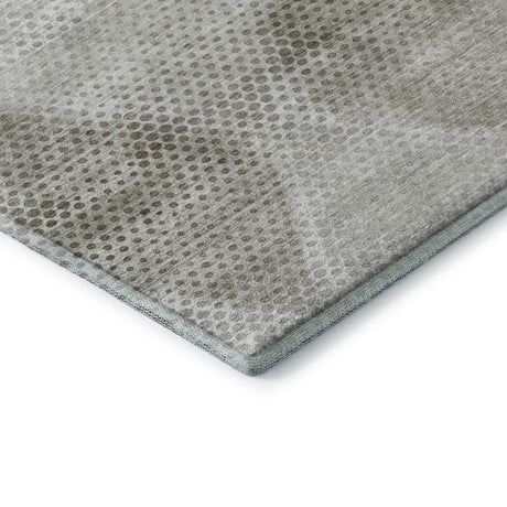 Dalyn Trevi TV4 Gray Rug corner detail
