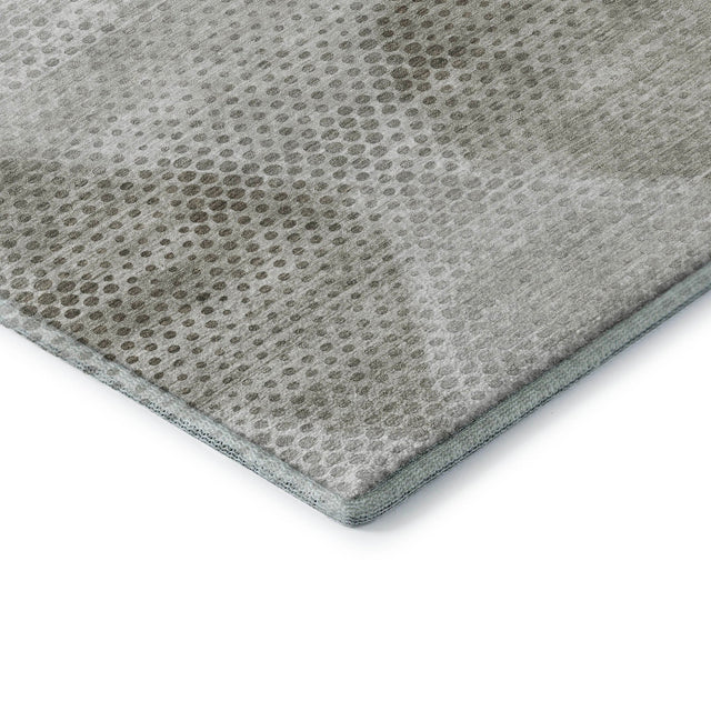 Dalyn Trevi TV4 Gray Rug corner detail