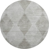 Dalyn Trevi TV4 Gray Rug round rug