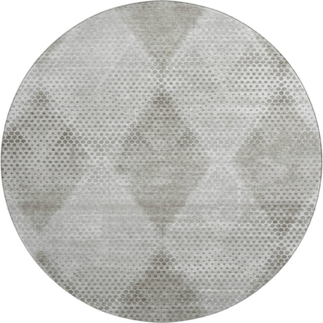 Dalyn Trevi TV4 Gray Rug round rug