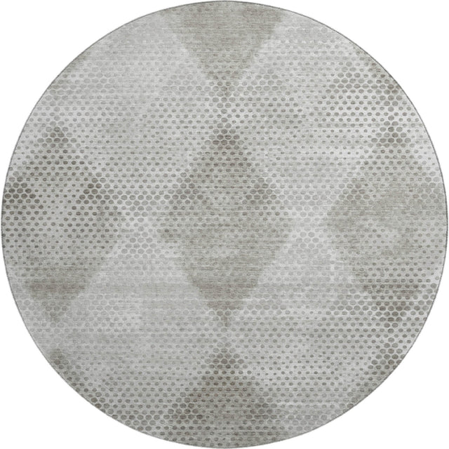 Dalyn Trevi TV4 Gray Rug round rug