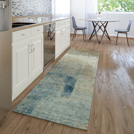 Dalyn Trevi TV5 Taupe Rug shown in a room