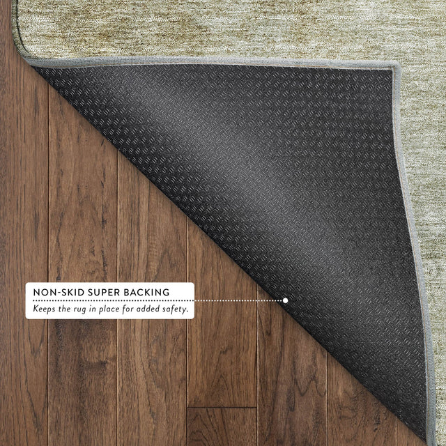 Dalyn Trevi TV5 Wheat Rug backing detail