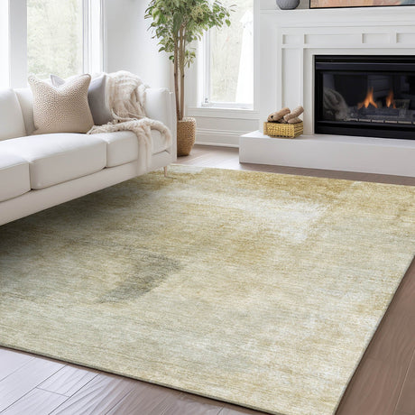 Dalyn Trevi TV5 Wheat Rug shown in a room