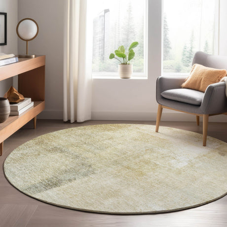 Dalyn Trevi TV5 Wheat Rug shown in a room