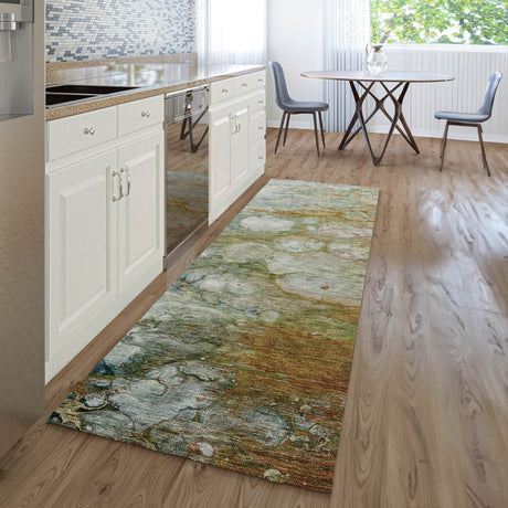Dalyn Trevi TV7 Paprika Rug shown in a room