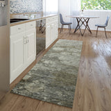 Dalyn Trevi TV7 Taupe Rug shown in a room