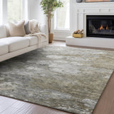 Dalyn Trevi TV7 Taupe Rug shown in a room