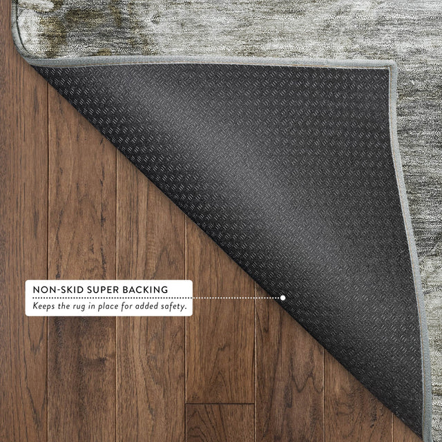 Dalyn Trevi TV7 Taupe Rug backing detail