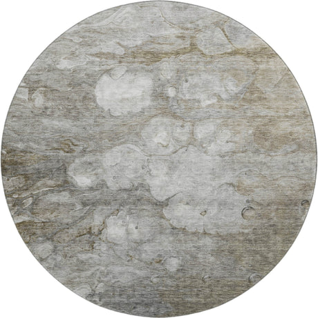 Dalyn Trevi TV7 Taupe Rug round rug