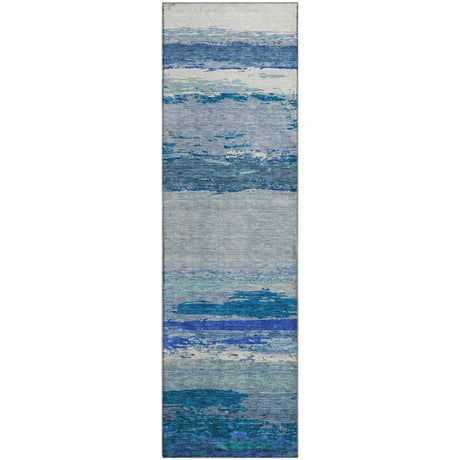 Dalyn Trevi TV8 Blue Rug runner rug