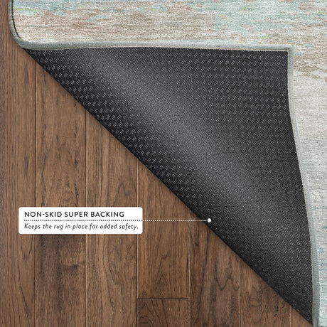 Dalyn Trevi TV8 Ivory Rug backing detail
